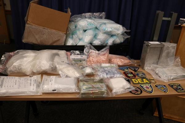 Evidence on table