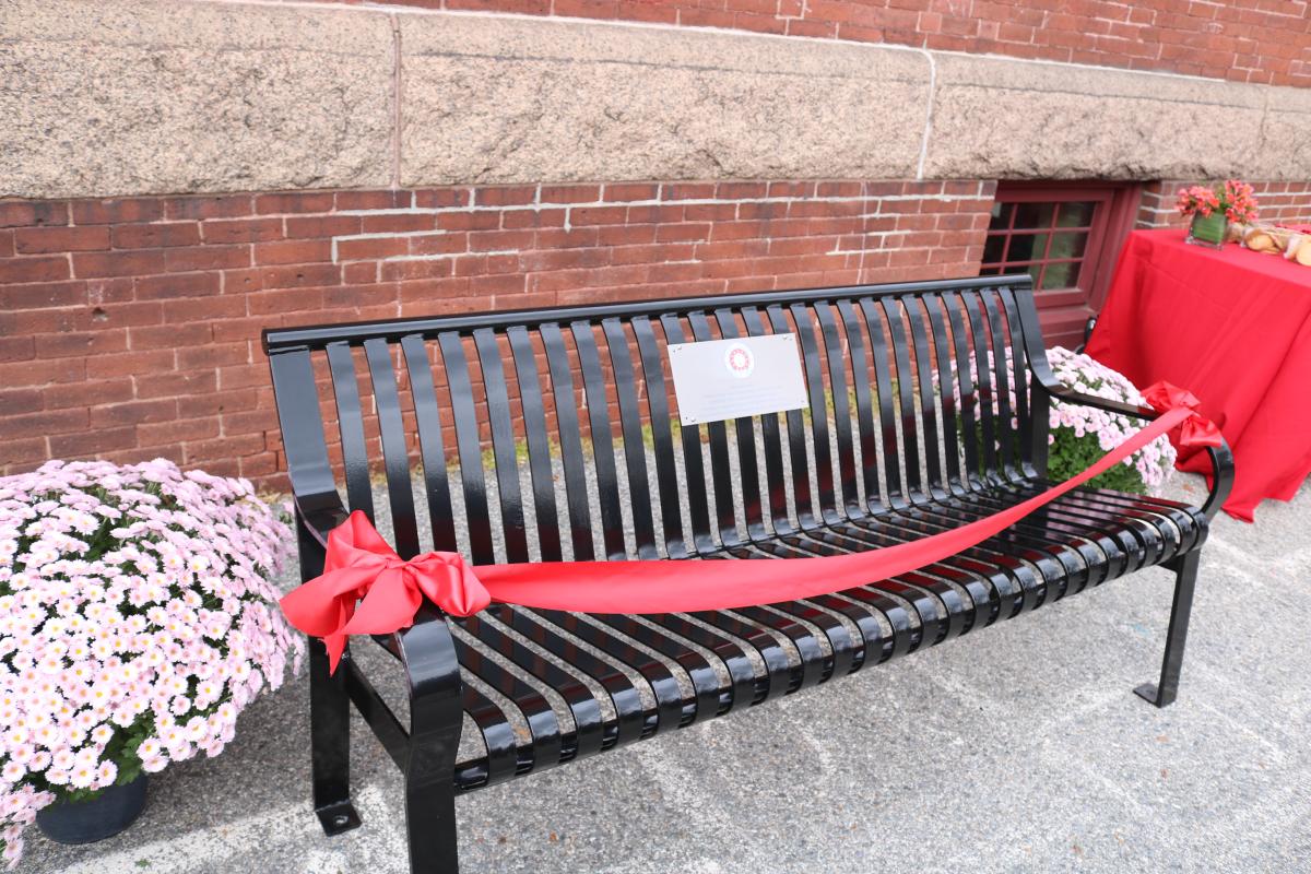 "Happy to Chat" Bench 