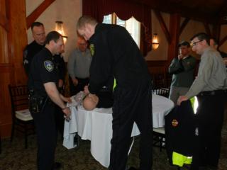 First responders learn how to administer life saving drug