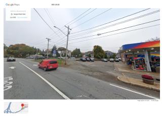 Image of a rotary with a Sunoco gas station pictured