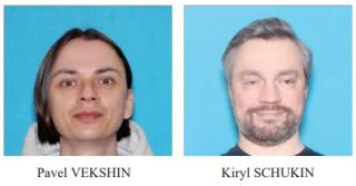 Pavel Vekshin  28, and Kiryl Schukin, 37