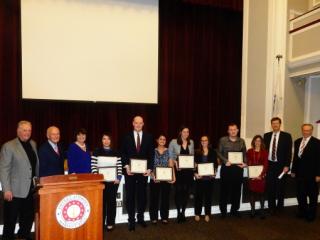 Middlesex District Attorney Marian Ryan Presents Achievement Award for Outstanding Team Work