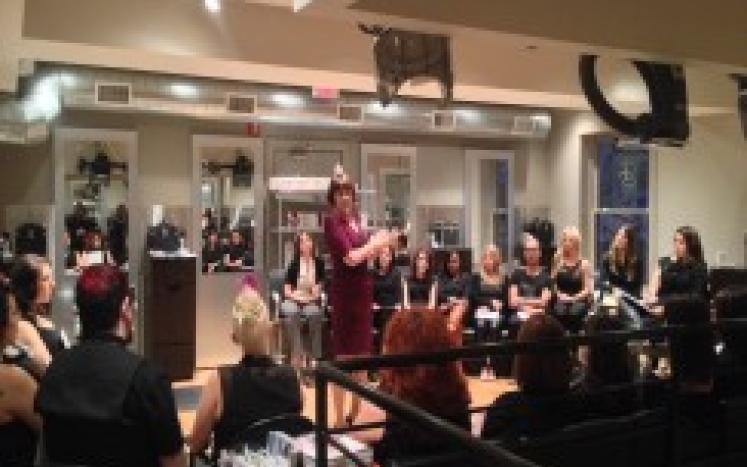 District Attorney Ryan Leads Domestic Violence Awareness Training for Salon Stylists in Newton