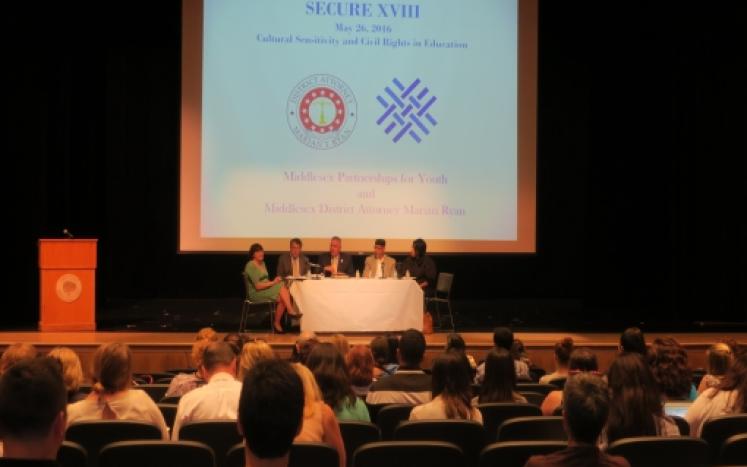District Attorney Ryan and Middlesex Partnerships for Youth Host SECURE Conference