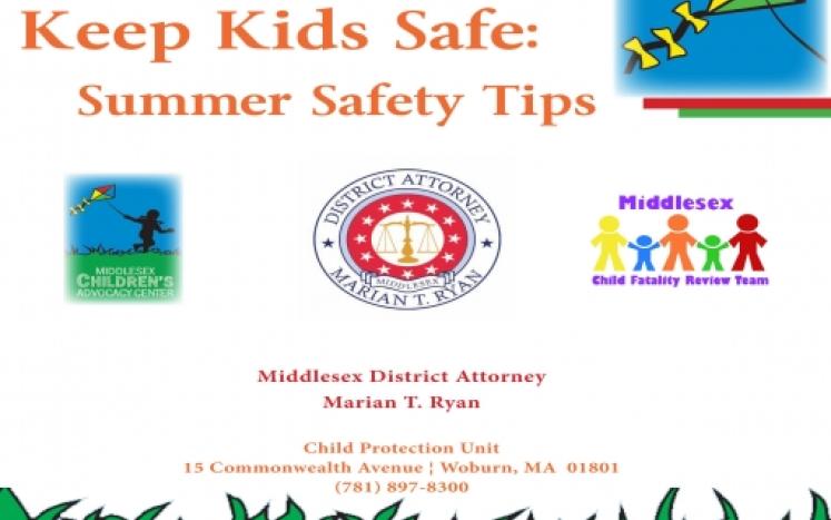 District Attorney Launches Summer Safety at Burlington Mall
